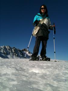 me heli snowshoeing the remarkables queenstown