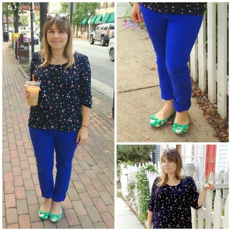 Mixing maternity & regular clothing: Week 20