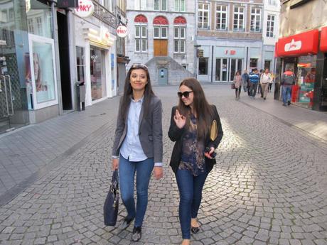 fabulous ladies on bicycles at paris couture week