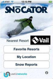 snocator Top iPhone Apps For Skiers And Snowboarders