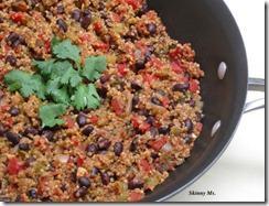 Quinoa with Black Beans - SkinnyMs.com