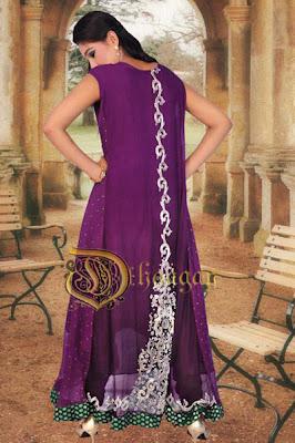 Dhaagey Stylish Party Wear Dress Collection 2012 For Eid al-Adha