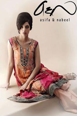 Asifa & Nabeel’s Popular & Unique Dress Designs Collection 2012