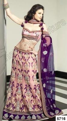 Natasha Couture 3 Pieces Bridal Lehenga Choli 2012-13 Collection