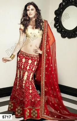 Natasha Couture 3 Pieces Bridal Lehenga Choli 2012-13 Collection