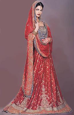 Latest Ghagra choli & Dupatta Style Collection For Bridal