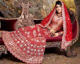 Latest Ghagra choli & Dupatta Style Collection For Bridal