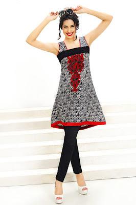 Hajra Hayat Stylish Tops & Dress Collection 2012