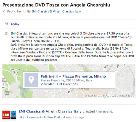 Tosca DVD - launch&signing; session in Milan, Oct 3