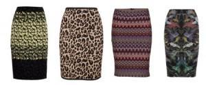 Printed Pencil Skirts: Fall 2012′s New Spin on a Classic