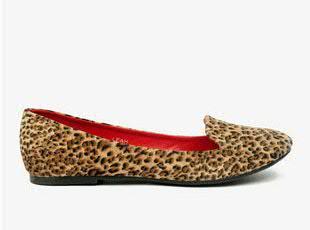 Animal Print Loafers