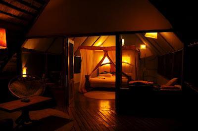 Cabin at Kikoti, Tanzani honeymoon