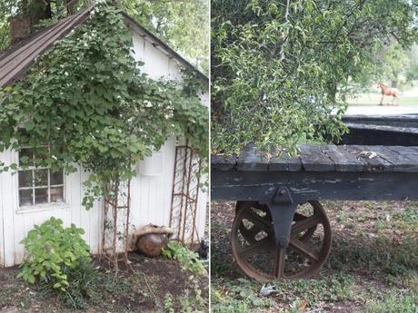 Shed and Cart Wandering Into A Dream (The Old Lucketts Store & Design House)
