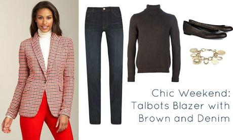 Ask Allie: How to Style the Talbots Shetland Check Jacket