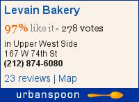 Levain Bakery on Urbanspoon