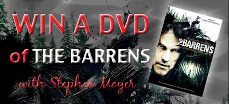 Last chance to WIN The Barrens DVD with Stephen Moyer