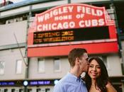 Chicago Landmarks Engagement Photos