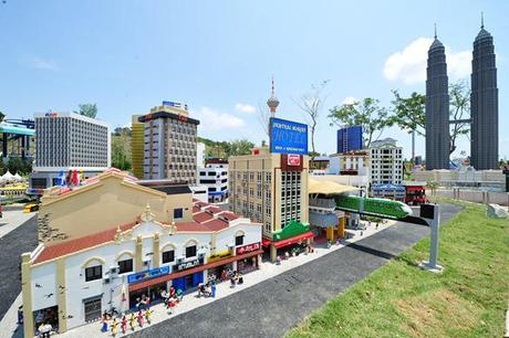 KL cityscape in Miniland at LEGOLAND