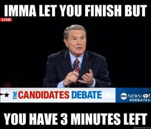 A collection of the best memes about last night’s presidential debate