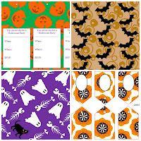 Halloween Printable Party Stationary