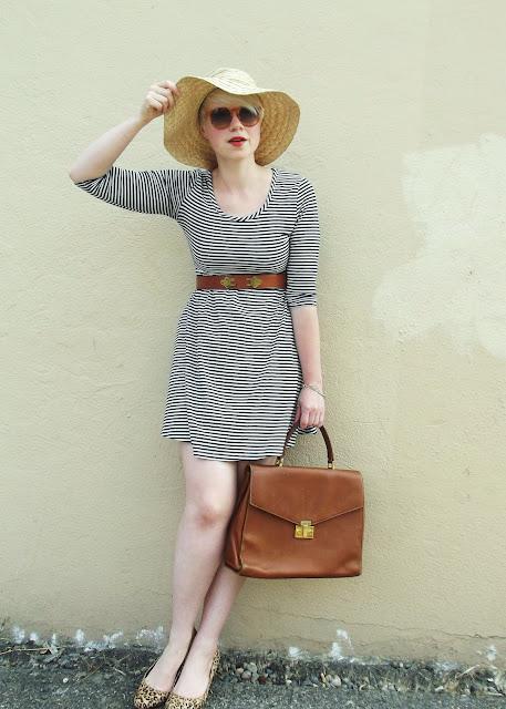 Look of the Day: Stripes & Sun