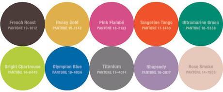 Fall 2012 Color Trends