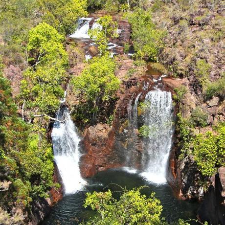 Waterfall and swimming hole in the Northern Territory, Australia