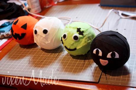 Halloween Character Balls