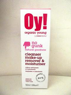 Oy! Cleanser, Make-Up Remover & Moisturiser. Review.