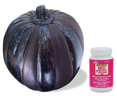 Michaels Two-Tone Black Pumpkin