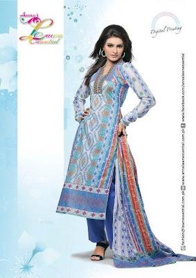 Anna’s Lawn Essential New Collection 2012 For Women