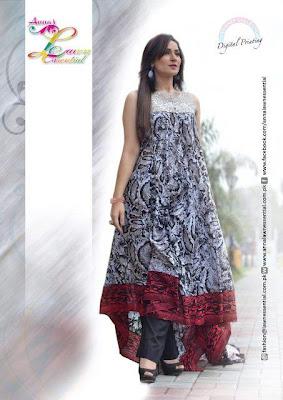 Anna’s Lawn Essential New Collection 2012 For Women