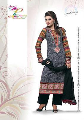 Anna’s Lawn Essential New Collection 2012 For Women