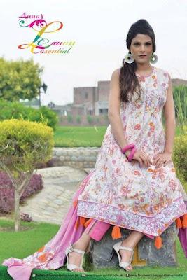 Anna’s Lawn Essential New Collection 2012 For Women