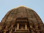 The spire of Adinath temple