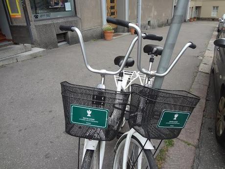 Bike riding in Helsinki