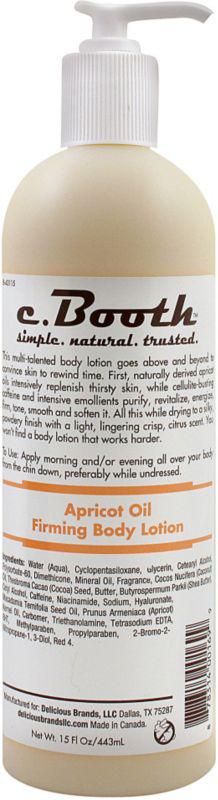 C. BoothApricot Oil Firming Body Lotion 