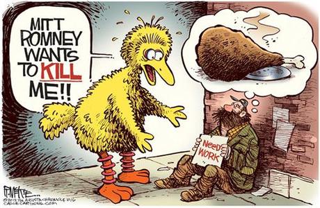 Cartoon(s) of the Week – Does Big Bird sum up the Debate?