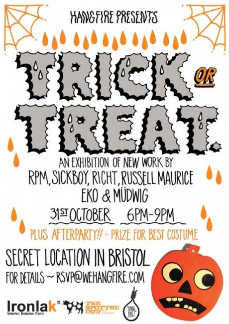  Trick or Treat Exhibition in Bristol