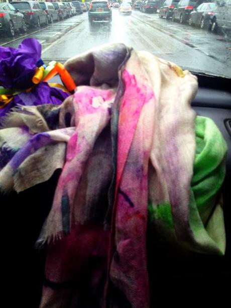 Pops of color on a sleepy, perfect day.