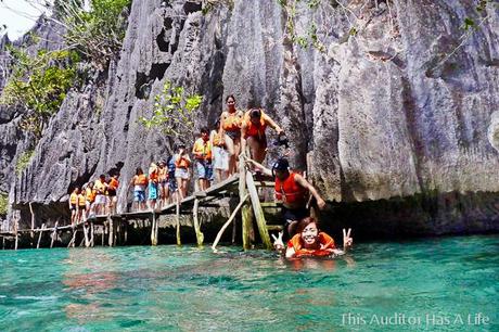 Taking a Dip at the Twin Lagoon