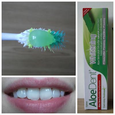 Review of Aloe Dent Whitening Toothpaste