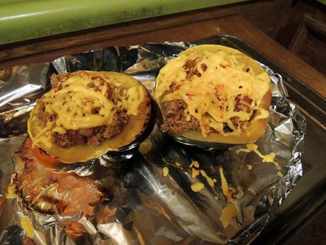 Single Lady Southwestern Stuffed Acorn Squash