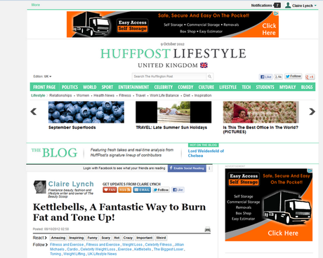 I'm a Huffington Post Blogger!