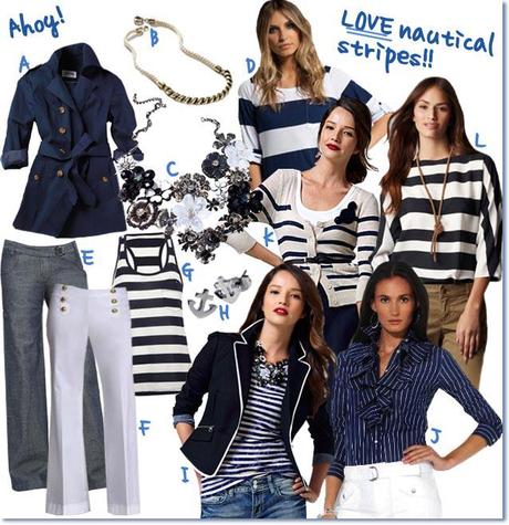 nautical stripes trends 2012 must have how to inspired fashion blog sale promo code 