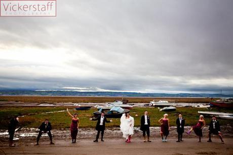 wedding by the sea Vickerstaff Photography