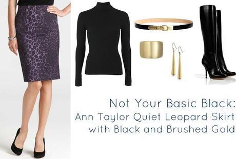 Ask Allie: Styling the Ann Taylor Quiet Leopard Print Skirt