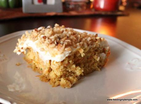 Carrot & Zucchini Bars