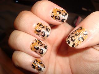 Nail look of the day using Kiss nail dress