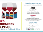 Red, Burgundy Plum: Night Fashion Wine